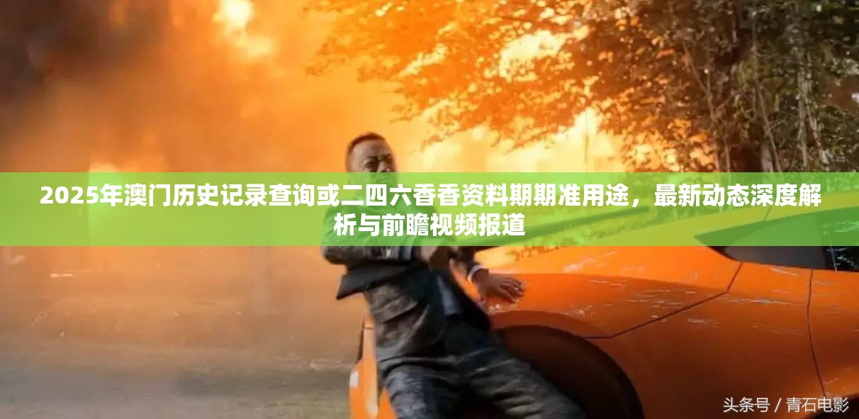 2025年澳门历史记录查询或二四六香香资料期期准用途，最新动态深度解析与前瞻视频报道