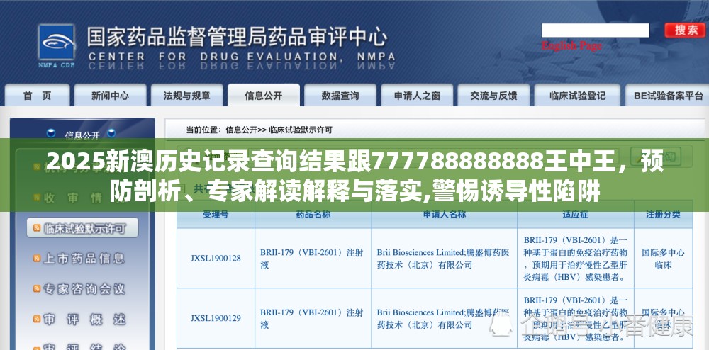 历史记录查询结果