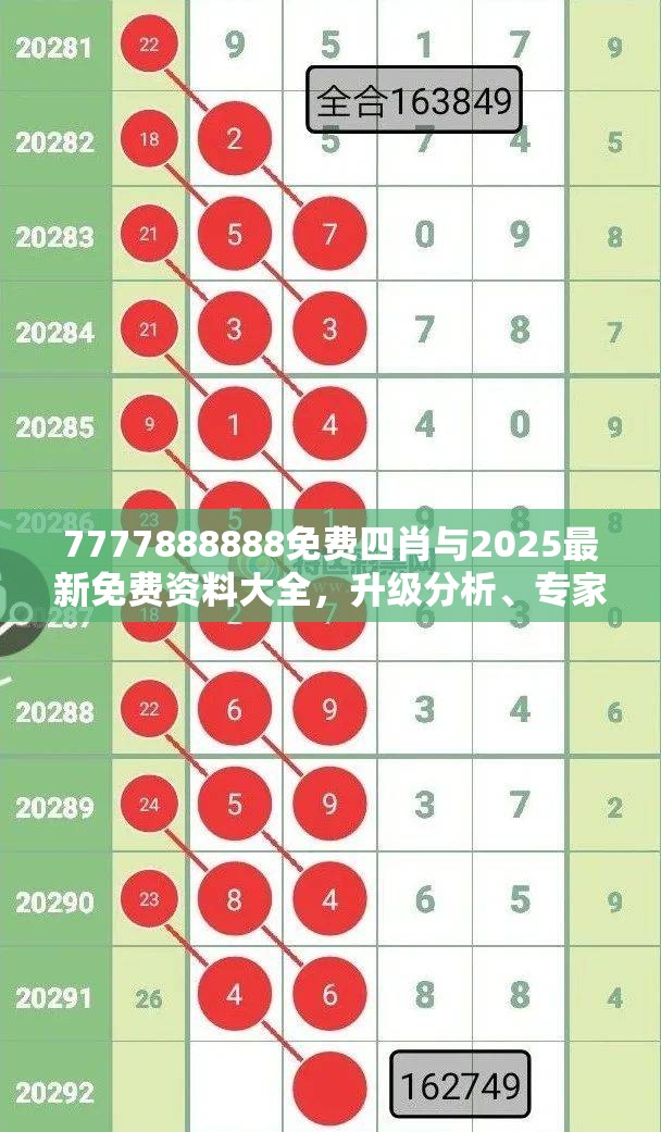7777888888免费四肖与2025最新免费资料大全，升级分析、专家解读解释与落实,谨防华而不实包装
